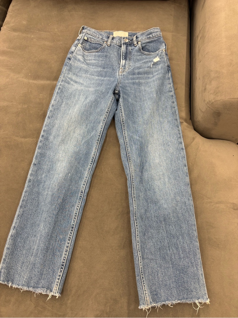 EVERLANE Classic Light Blue Women's Straight-Leg Jeans size 25 Fall Ready